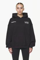 Pegador Cadogan Oversized Hoodie Black Seitenansicht aus der Built to Last Kollektion für DaHerren