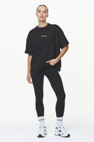 Pegador Dorothy Heavy Oversized Tee Black Ganzkörper Bild aus der Built to Last Kollektion für DaHerren