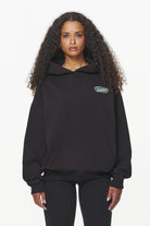 Pegador Savile Oversized Hoodie Black Seitenansicht aus der Built to Last Kollektion für DaHerren