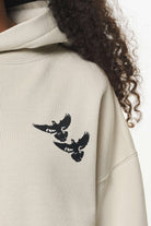 Pegador Portobello Oversized Hoodie Vintage Washed Bone White Detailshot aus der Built to Last Kollektion für DaHerren