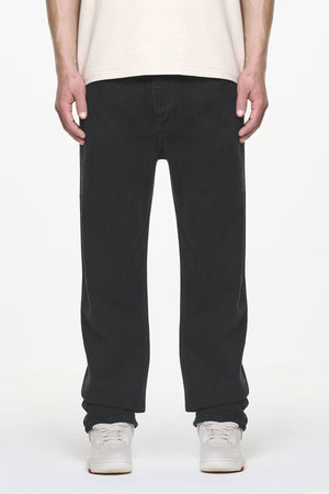 Pegador Tibo Baggy Jeans Washed Black Hauptansicht aus der Built to Last Kollektion für Herren