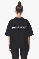 Pegador Arendal Logo Heavy Oversized Tee Black Hauptansicht aus der Do not Disturb Kollektion für DaHerren