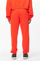 Pegador Villa High Waisted Sweat Pants Washed Signal Red Gum Gegenansicht aus der Do not Disturb Kollektion für DaHerren