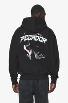 Pegador Donora Oversized Sweat Jacket Black Hauptansicht aus der Do not Disturb Kollektion für Herren