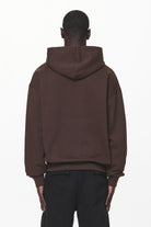 Pegador Layton Oversized Hoodie Washed Oak Brown Gegenansicht aus der Do not Disturb Kollektion für Herren