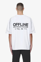 Pegador Furber Oversized Tee White Hauptansicht aus der Do not Disturb Kollektion für Herren