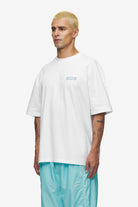 Pegador Barret Oversized Tee White Gegenansicht aus der High summer Kollektion für Herren