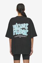 Pegador Farrar Boxy Tee Vintage Black Hauptansicht aus der High summer Kollektion für DaHerren