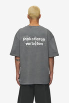 Pegador Gulati Oversized Tee Vintage Grey Hauptansicht aus der High summer Kollektion für Herren