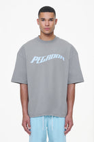 Pegador Kinley Boxy Tee Heavy Washed Cool Grey Hauptansicht aus der Last Minute Kollektion für Herren