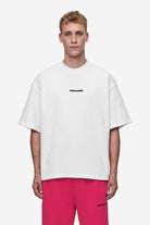 Pegador Logo Boxy Tee White Hauptansicht aus der Most Alive Kollektion für Herren