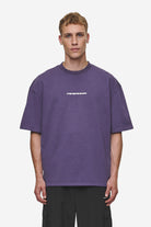 Pegador Dubose Oversized Tee Vintage Deep Purple Seitenansicht aus der Most Alive Kollektion für Herren