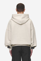 Pegador Enrith Boxy Hoodie Washed Light Beige Gegenansicht aus der Most Alive Kollektion für Herren