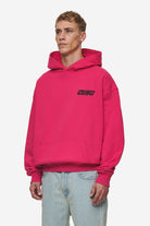 Pegador Doyer Oversized Hoodie Washed Virtual Pink Seitenansicht aus der Most Alive Kollektion für Herren