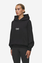 Pegador Belly Oversized Hoodie Washed Black Gegenansicht aus der Most Alive Kollektion für DaHerren