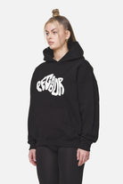 Pegador Paluma Oversized Hoodie Black Gegenansicht aus der Never Too Late Kollektion für DaHerren