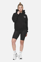 Pegador Airville Oversized Hoodie Black Ganzkörper Bild aus der Never Too Late Kollektion für DaHerren