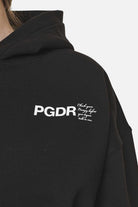 Pegador Habana Oversized Hoodie Black Detailshot aus der Never Too Late Kollektion für DaHerren