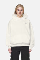 Pegador Palmyra Oversized Hoodie Washed Coconut Milk Seitenansicht aus der Never Too Late Kollektion für DaHerren