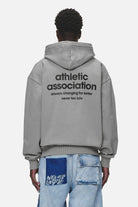 Pegador Alchar Oversized Sweat Jacket Washed Cool Grey Hauptansicht aus der Never Too Late Kollektion für Herren