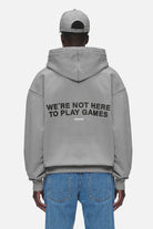 Pegador Antigua Oversized Hoodie Washed Cool Grey Hauptansicht aus der Never Too Late Kollektion für Herren