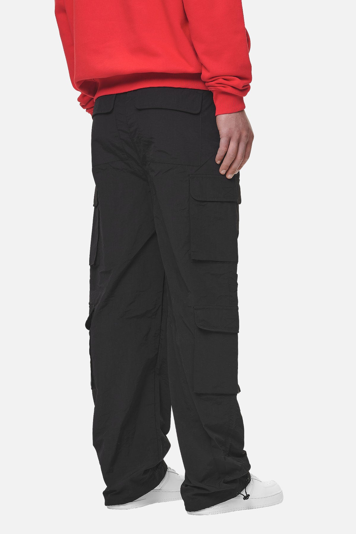 Pegador Jacks Tech Cargo Pants Black Gegenansicht aus der Never Too Late Kollektion für Herren