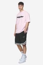 Pegador Lansing Basketball Shorts Black Ganzkörper Bild aus der Next Wave Kollektion für Herren