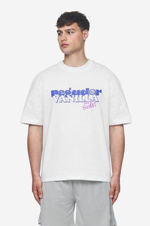 Pegador Hamlin Oversized Tee White Hauptansicht aus der Next Wave Kollektion für Herren