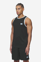 Pegador Tulare Mesh Tank Top Black Seitenansicht aus der Next Wave Kollektion für Herren