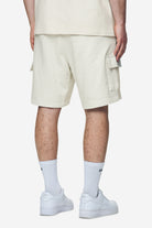 Pegador Otega Terry Cargo Shorts Washed Salty Cream Gegenansicht aus der Next Wave Kollektion für Herren