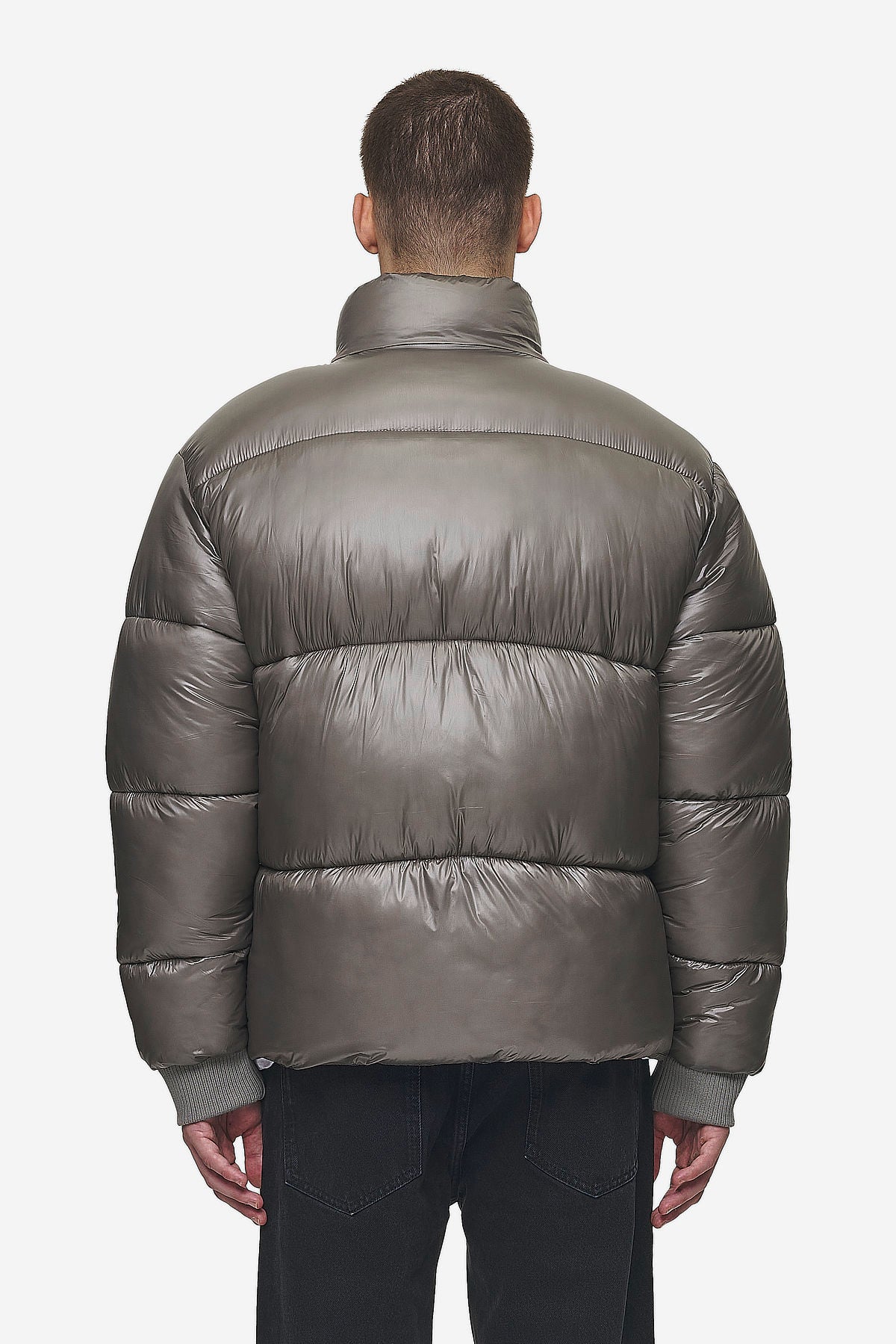 Glossy puffer jacket mens hotsell