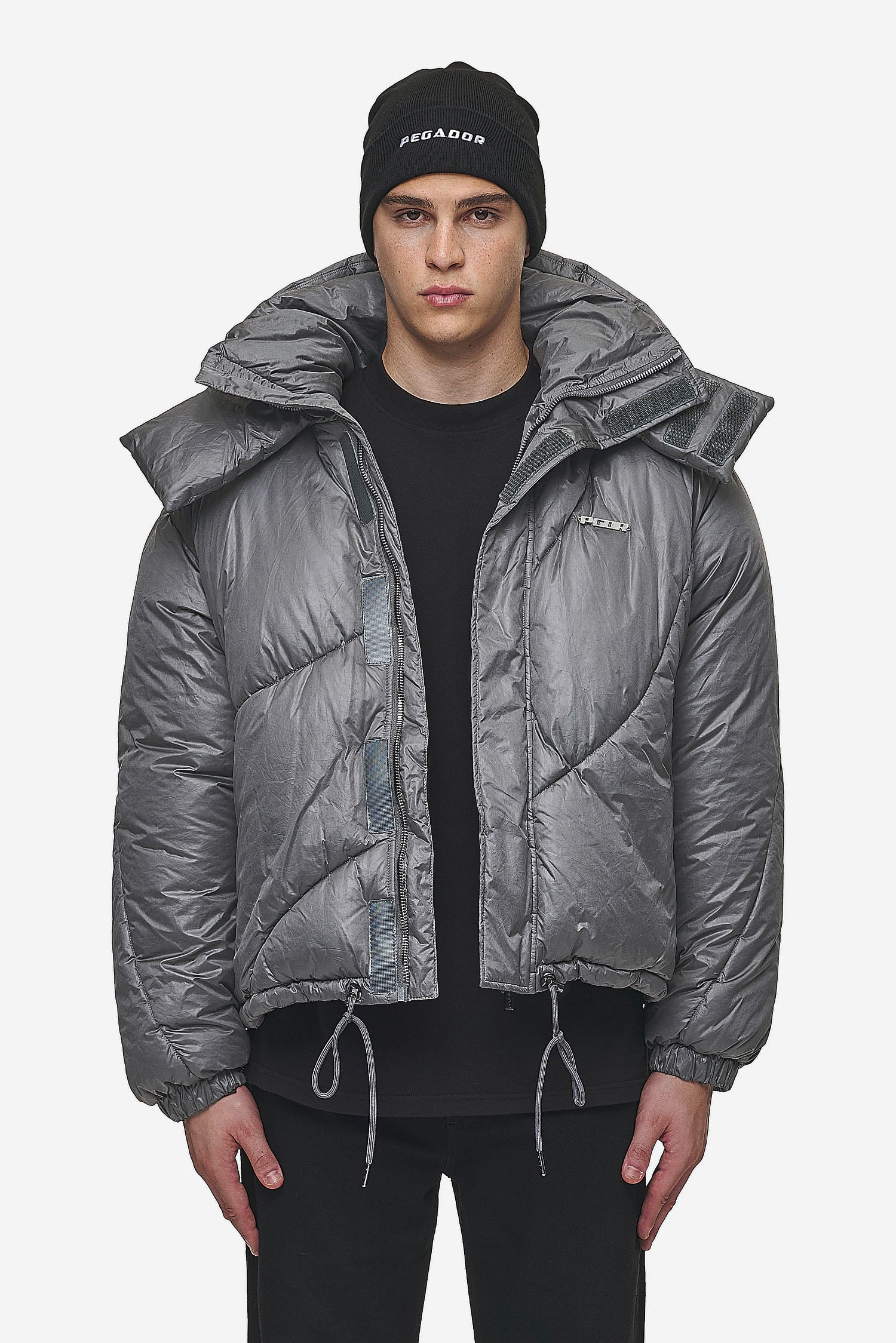 Oversized puffer coat mens best sale