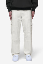 Pegador Risley Cargo Pants Cream Hauptansicht aus der PEGADOR® Jeans Kollektion für Herren