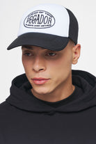 Pegador Laholm Trucker Cap White Black Hauptansicht aus der Ahead of Time Kollektion für Herren