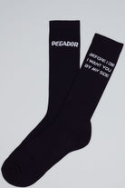 Pegador Before I Die Socks Black White Hauptansicht aus der Love Over Bullets Kollektion für Herren