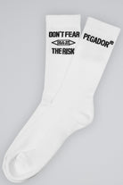 Pegador Don´t Fear The Risk Socks White Black Hauptansicht aus der All In Kollektion für Herren