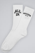 Pegador All In Socks White Black Hauptansicht aus der All In Kollektion für Herren