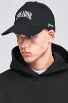 Pegador Cali LWC Destroyed Cap Black White Hauptansicht aus der Life We Chose Kollektion für Herren