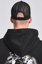 Pegador No Regrets Trucker Cap Black White Seitenansicht aus der Life We Chose Kollektion für Herren