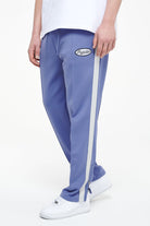 Pegador Davie Wide Track Pants Magic Violet Angels Cream Hauptansicht aus der Trust The Process Kollektion für Herren