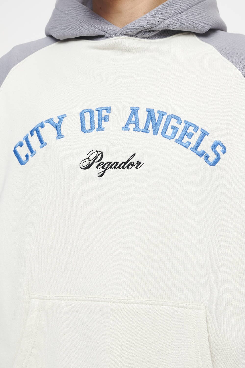 Keefer Raglan Hoodie Vintage Washed Angels Cream Dusk Grey Hoodies | Men Trust The Process | Men 