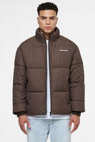 Pegador Solin Puffer Jacket Brown Hauptansicht aus der PEGADOR® Outerwear 22 Kollektion für Herren