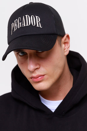 Pegador Cali Trucker Cap Black Hauptansicht aus der Wild Society Kollektion für Herren